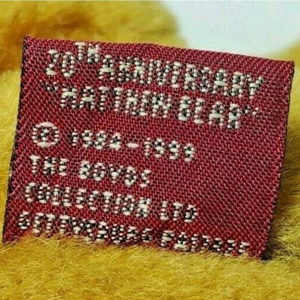 Vintage Matthew NEW Boyds Bears 1999, 20th Anniversary Limited Edition Jointed - Picture 9 of 9